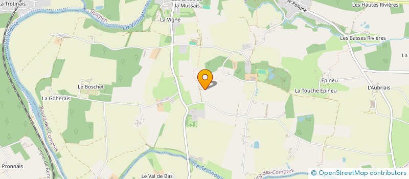 localisation de l'entreprise MADAME ANNE SERVAJEAN  BOURG-DES-COMPTES