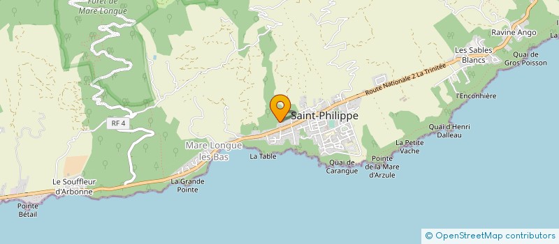 localisation de l'entreprise MADAME ANNE SEVERIN à SAINT-PHILIPPE
