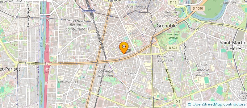 localisation de l'entreprise MADAME ANNE SICCARDI  GRENOBLE