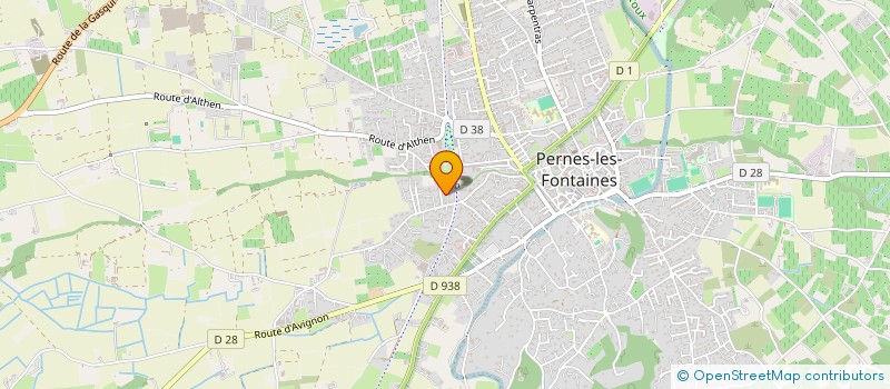 localisation de l'entreprise MADAME ANNE SIMARD  PERNES-LES-FONTAINES