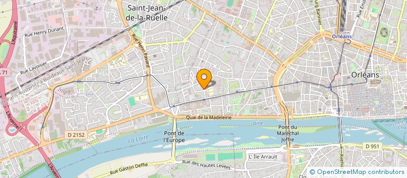 localisation de l'entreprise MADAME ANNE SIMON à ORLEANS