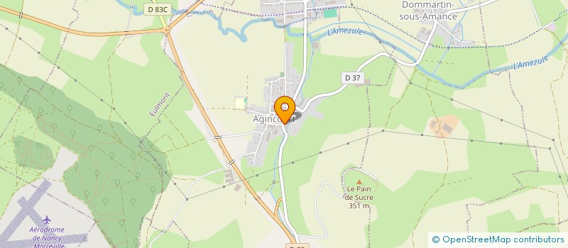 localisation de l'entreprise MADAME ANNE SIMON  AGINCOURT