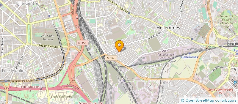 localisation de l'entreprise MADAME ANNE SIVIGNON à LILLE