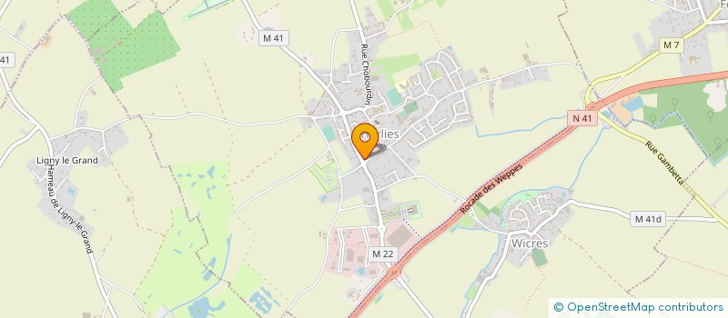 localisation de l'entreprise MADAME ANNE SMAL  HERLIES