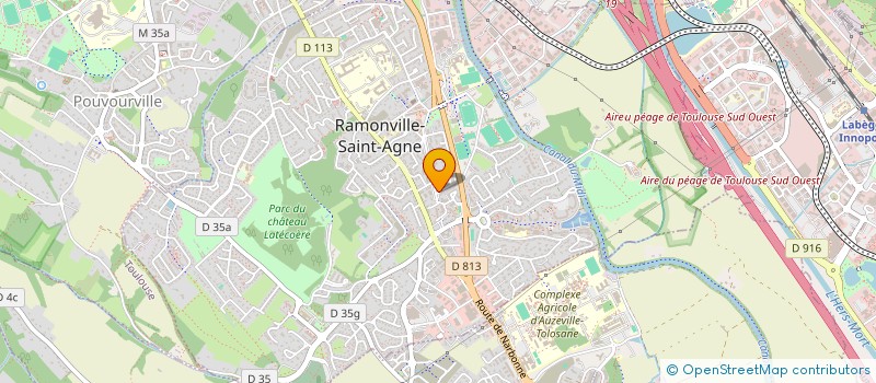 localisation de l'entreprise MADAME ANNE SOBETZKY  RAMONVILLE-SAINT-AGNE