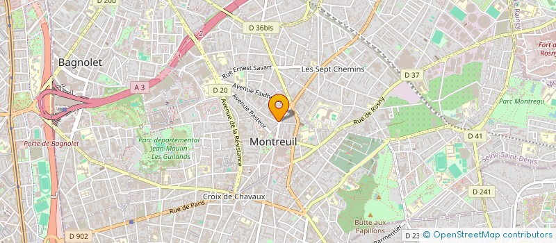 localisation de l'entreprise MADAME ANNE SOKKAH à MONTREUIL