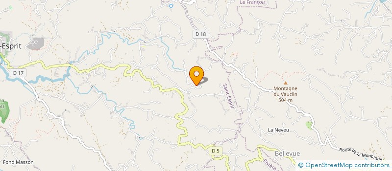 localisation de l'entreprise MADAME ANNE-SOLANGE COSTIER  SAINT-ESPRIT