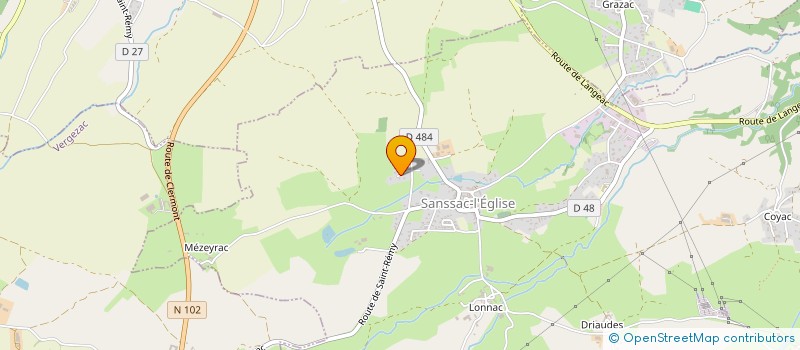 localisation de l'entreprise MADAME ANNE SOLEILHAC  VAZEILLES-LIMANDRE