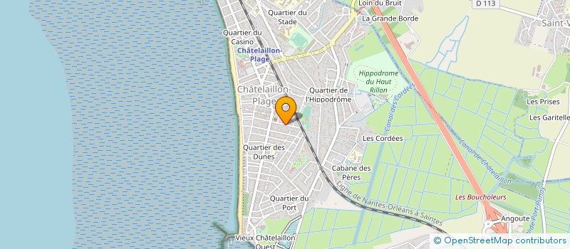 localisation de l'entreprise MADAME ANNE SOLENE DELETRE à CHATELAILLON-PLAGE