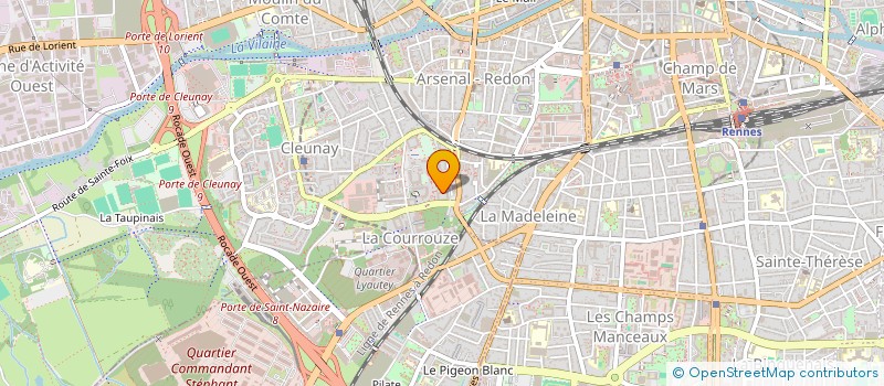 localisation de l'entreprise MADAME ANNE-SOLENE DRIS à RENNES