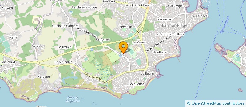 localisation de l'entreprise MADAME ANNE-SOLENN CHERAT  PONT-SCORFF