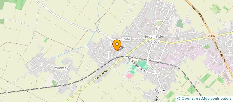 localisation de l'entreprise MADAME ANNE-SOLINE BESSE  NEUVILLE-DE-POITOU