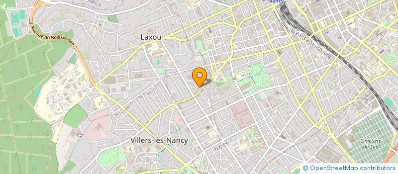 localisation de l'entreprise MADAME ANNE SOMMEREISEN  LAXOU