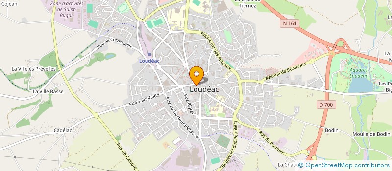 localisation de l'entreprise MADAME ANNE SOMMIER à LOUDEAC