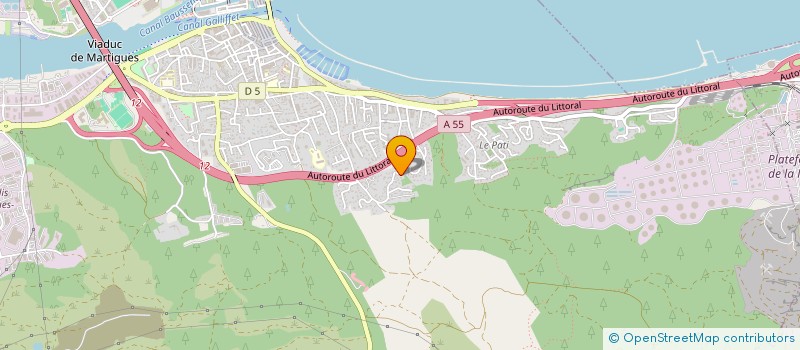 localisation de l'entreprise MADAME ANNE SOPHIA RODRIGUES à MARTIGUES
