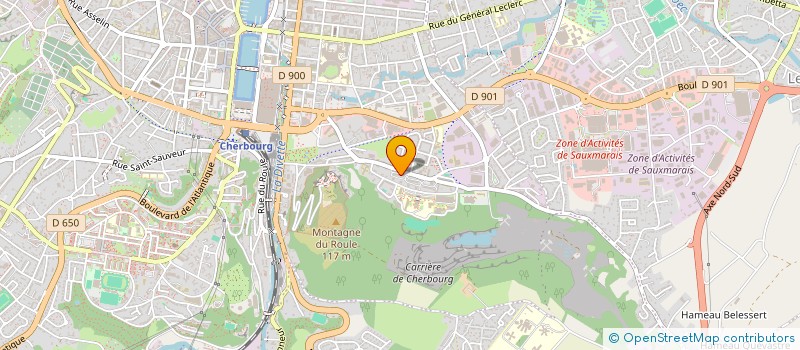 localisation de l'entreprise MADAME ANNE-SOPHIE ALIX  CHERBOURG-EN-COTENTIN