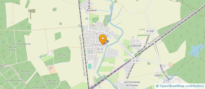 localisation de l'entreprise MADAME ANNE-SOPHIE ALVES  PRESLES-EN-BRIE