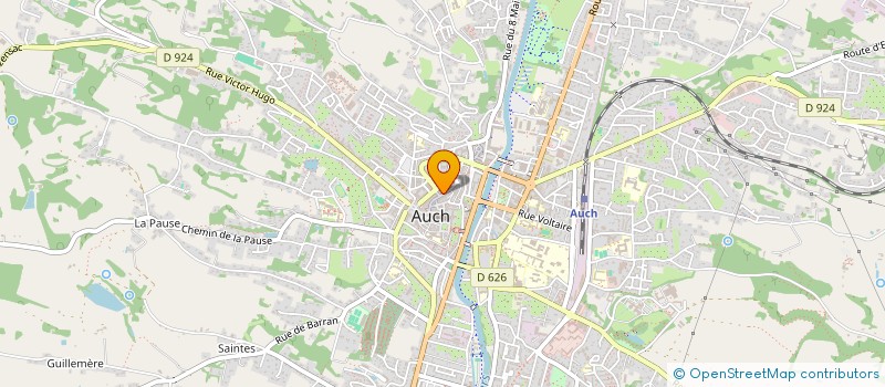 localisation de l'entreprise MADAME ANNE-SOPHIE ARMAN  AUCH