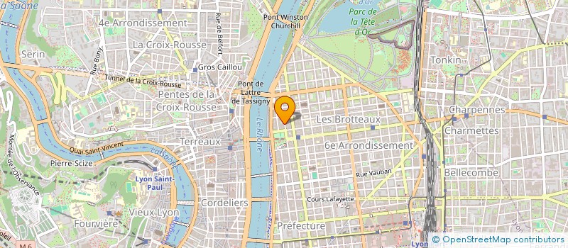localisation de l'entreprise MADAME ANNE-SOPHIE ARNOLD à LYON