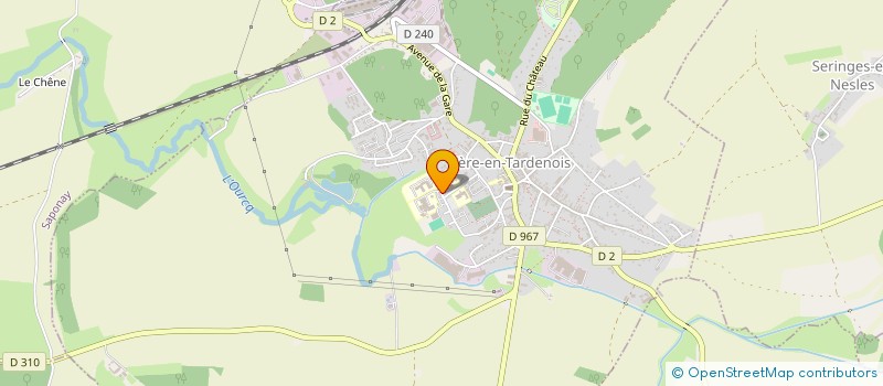 localisation de l'entreprise MADAME ANNE-SOPHIE AUBE  FERE-EN-TARDENOIS