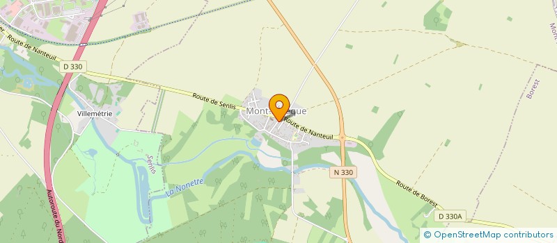 localisation de l'entreprise MADAME ANNE-SOPHIE AUVRIGNON  MONT-L'EVEQUE