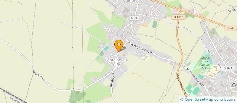 localisation de l'entreprise MADAME ANNE-SOPHIE BAIL  FONTAINE-AU-PIRE
