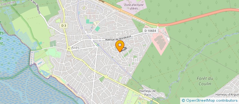 localisation de l'entreprise MADAME ANNE-SOPHIE BARONE  ARES