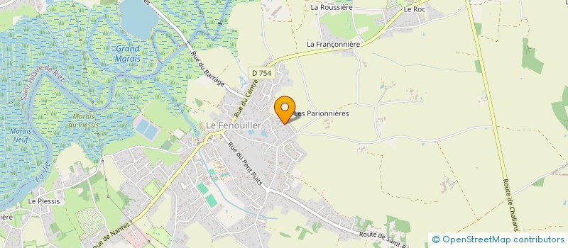 localisation de l'entreprise MADAME ANNE SOPHIE BARRANGER  LE FENOUILLER