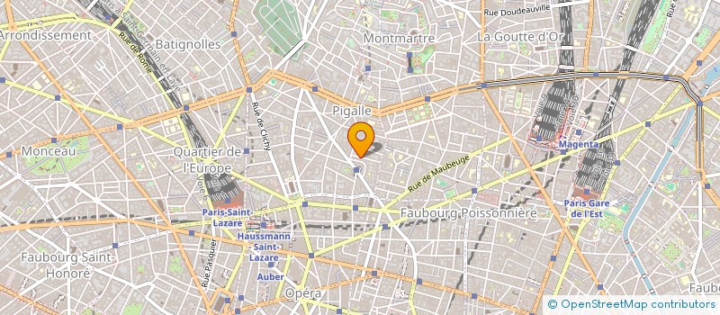 localisation de l'entreprise MADAME ANNE-SOPHIE BARREAU  PARIS