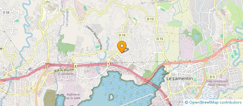 localisation de l'entreprise MADAME ANNE-SOPHIE BARTHOLET  LE LAMENTIN