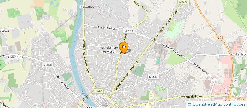 localisation de l'entreprise MADAME ANNE-SOPHIE BEAUMONT  VILLENEUVE-SUR-LOT