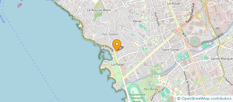 localisation de l'entreprise MADAME ANNE SOPHIE BEAUTHIER à MARSEILLE