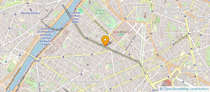 localisation de l'entreprise MADAME ANNE-SOPHIE BEUZEN  PARIS