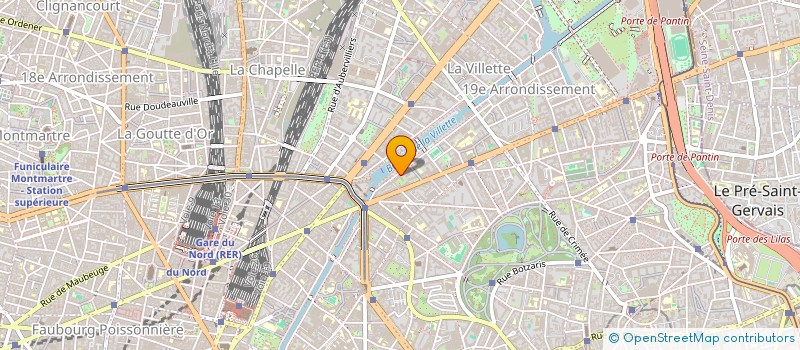 localisation de l'entreprise MADAME ANNE-SOPHIE BILLARD  PARIS