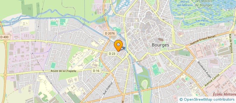 localisation de l'entreprise MADAME ANNE-SOPHIE BIRIN à BOURGES