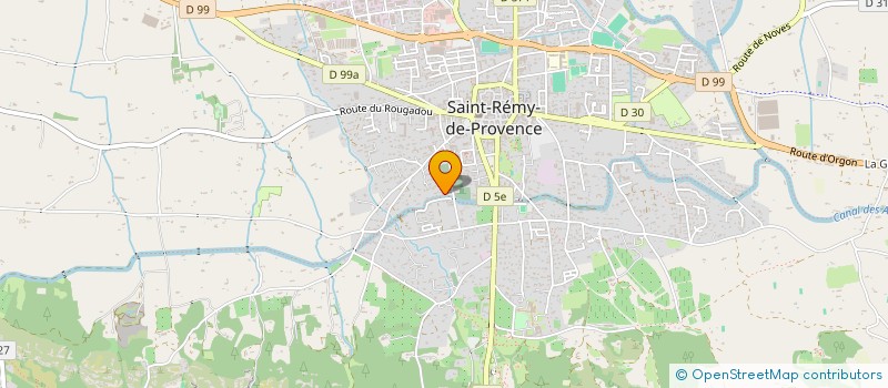 localisation de l'entreprise MADAME ANNE-SOPHIE BLEUZET à SAINT-REMY-DE-PROVENCE