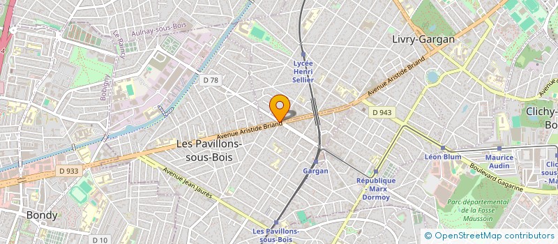 localisation de l'entreprise MADAME ANNE-SOPHIE BLOND  LIVRY-GARGAN