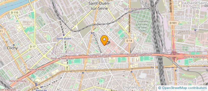 localisation de l'entreprise MADAME ANNE-SOPHIE BODEREAU à SAINT-OUEN-SUR-SEINE
