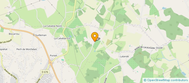 localisation de l'entreprise MADAME ANNE SOPHIE BOUGES  VILLENEUVE-SUR-LOT