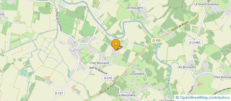 localisation de l'entreprise MADAME ANNE SOPHIE BREHAUT  LUCHAT