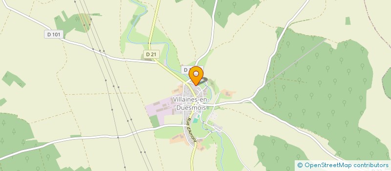 localisation de l'entreprise MADAME ANNE SOPHIE BRESSAC à VILLAINES-EN-DUESMOIS