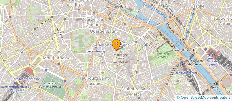 localisation de l'entreprise MADAME ANNE-SOPHIE BRUN  PARIS