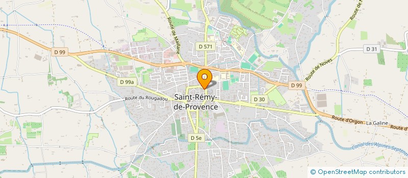 localisation de l'entreprise MADAME ANNE-SOPHIE CABUSAT  SAINT-REMY-DE-PROVENCE