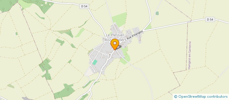 localisation de l'entreprise MADAME ANNE-SOPHIE CAMPION  LE PLESSIER-ROZAINVILLERS