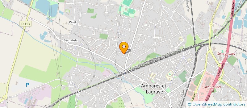 localisation de l'entreprise MADAME ANNE-SOPHIE CARDIN à AMBARES-ET-LAGRAVE