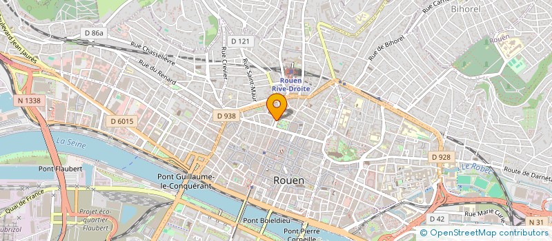 localisation de l'entreprise MADAME ANNE-SOPHIE CAUSSINUS  ROUEN