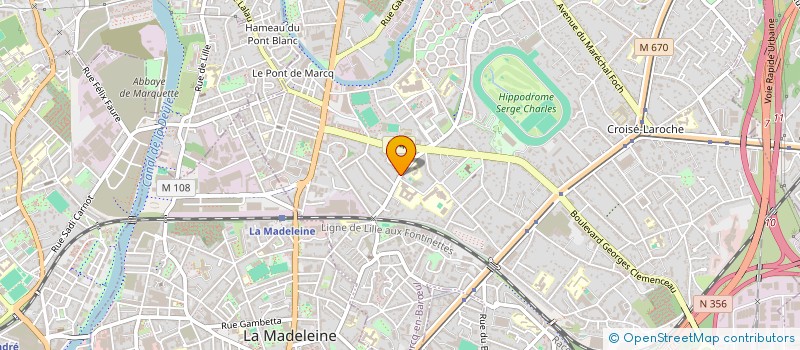 localisation de l'entreprise MADAME ANNE-SOPHIE CAVENNE à MARCQ-EN-BARŒUL