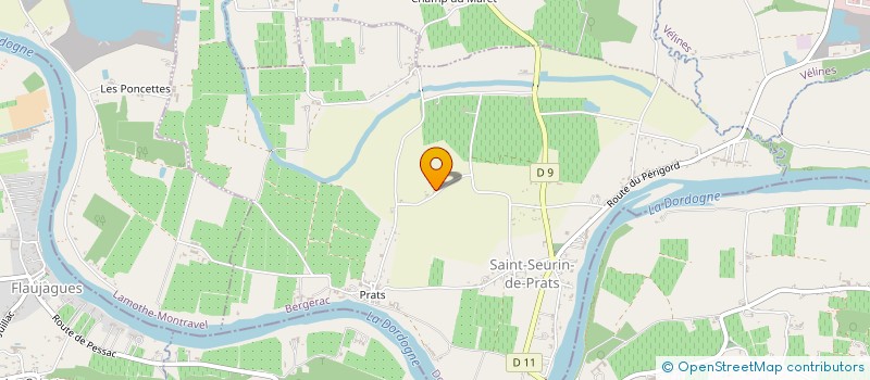 localisation de l'entreprise MADAME ANNE SOPHIE CHENE  VELINES