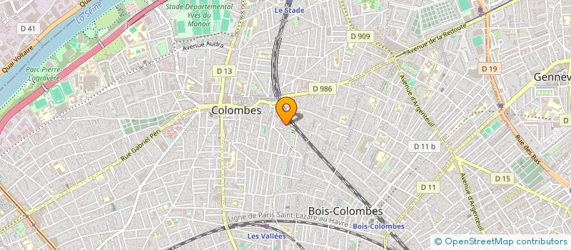 localisation de l'entreprise MADAME ANNE-SOPHIE CHIROUZE DIT CIROUGE à COLOMBES