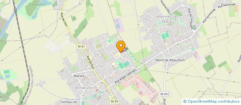 localisation de l'entreprise MADAME ANNE-SOPHIE CITERNE  ANNULLIN